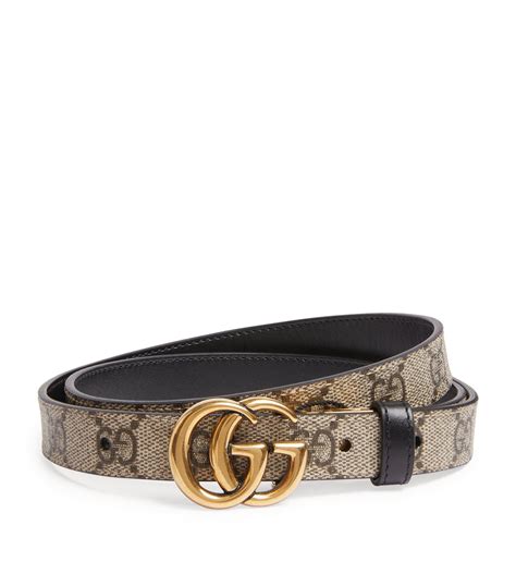 gucci reversible belt women's black and red|gucci reversible marmont belt.